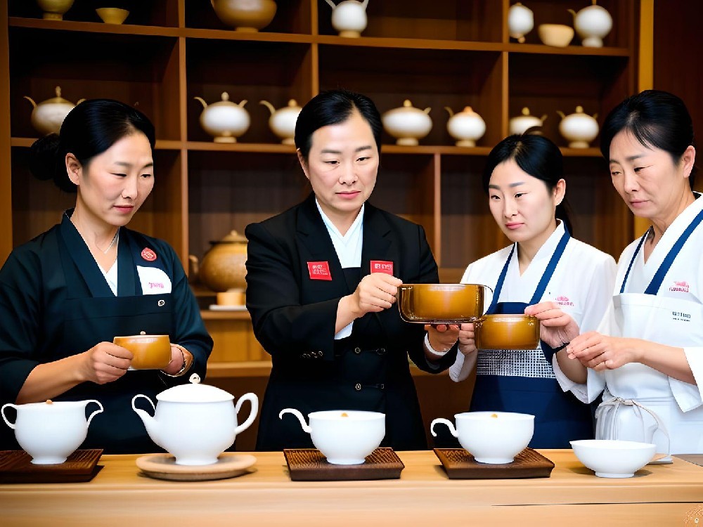 M88体育茶具有限公司茶艺大师示范活动，传授古法煮茶技艺.jpg